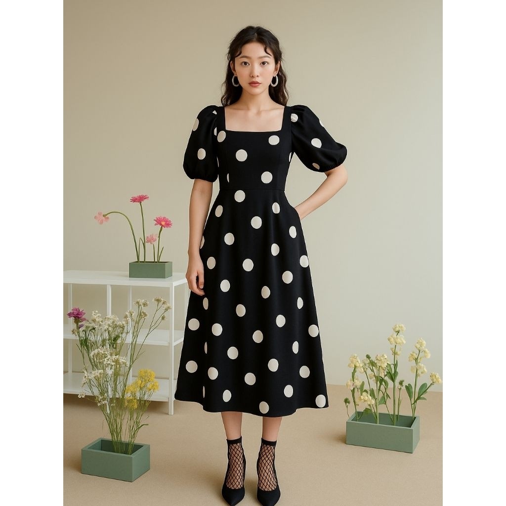 Dress Faraya Outfit Pantai Wanita Simple Baju Santai Wanita Daily Mc