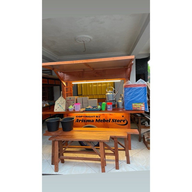 Arisma Gerobak Angkringan Sayap Jepang, Gerobak Angkringan Jepang Kekinian, Gerobak Angkringan Dimsu