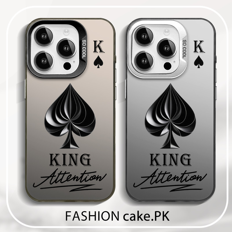 Cake.PK Case card game softcase Samsung king spades Samsung A54 A15 4G 5G A05 A05s A14 A13 A55 A24
