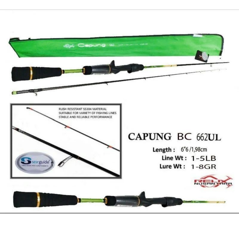 Rod BC Relix Nusantara Capung 662 & BC 732
