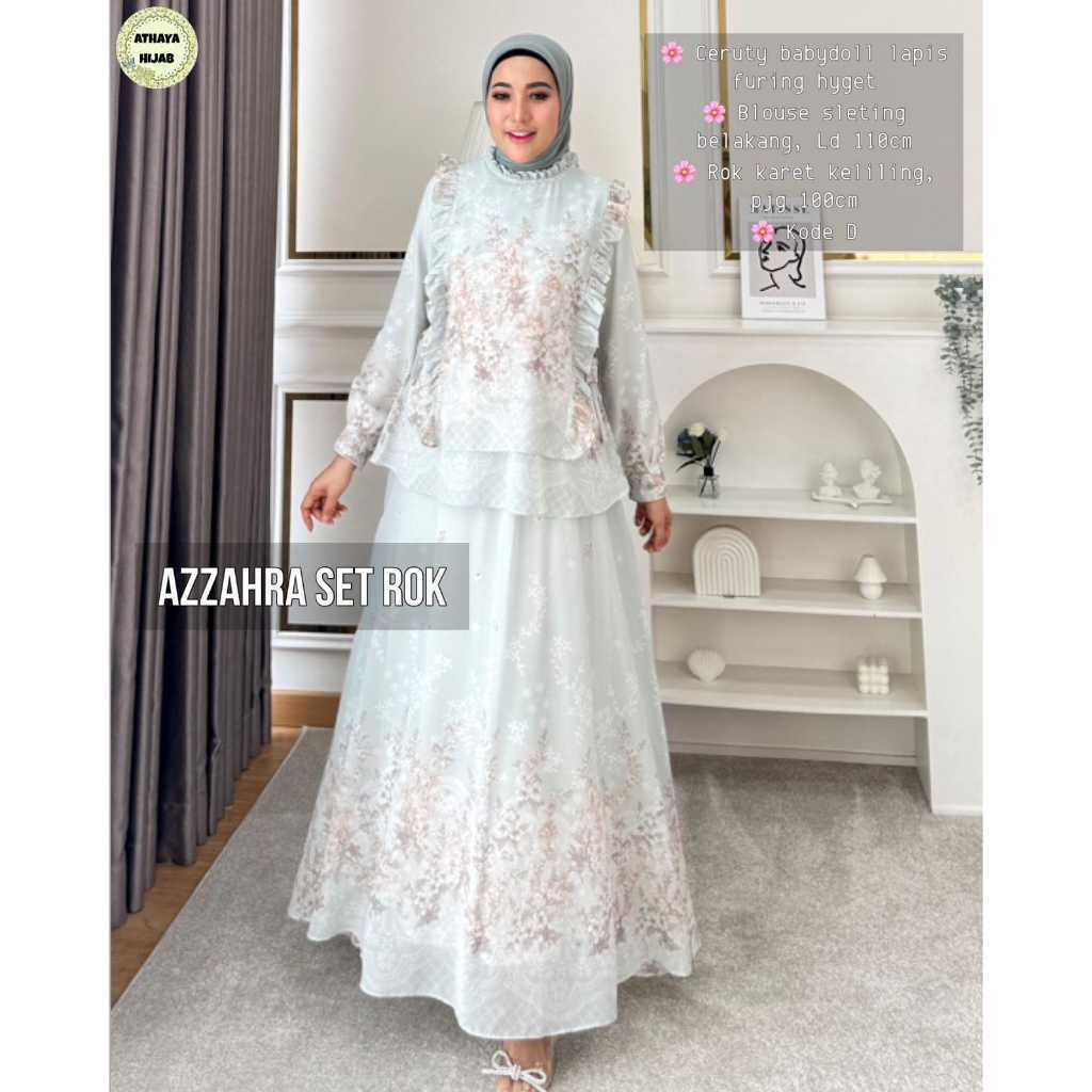 2911     AZZAHRA SET ROK by AtHAYA   // NOVIISTUFF