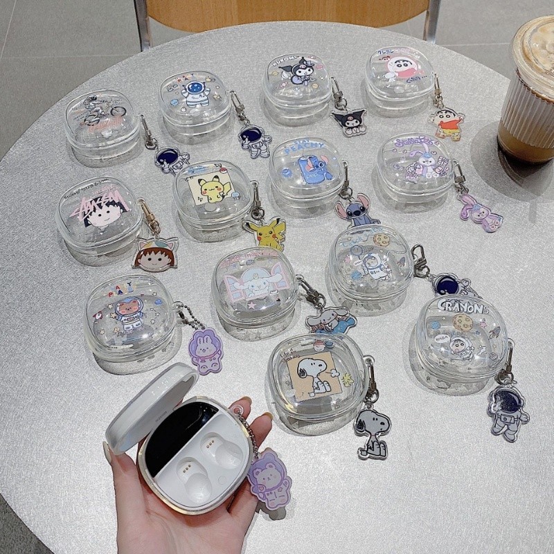 DFS - Ori COD Case Baseus WM01+ / WM02+ / WM01 Plus / WM02 Plus Soft Case Tpu Transparan Cute Cartoo