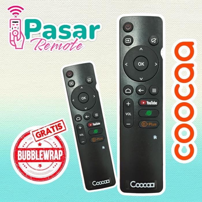 PROMO  Remote Tv COOCAA Android Smart - YOUTUBE