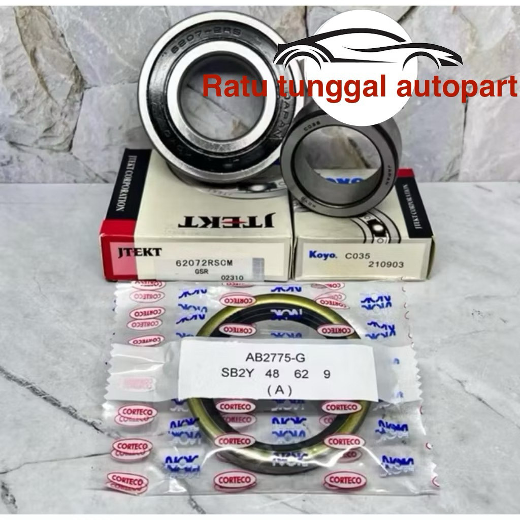 BEARING SET RODA BELAKANG SET CARRY EXTRA BEARING+CONES+SEAL