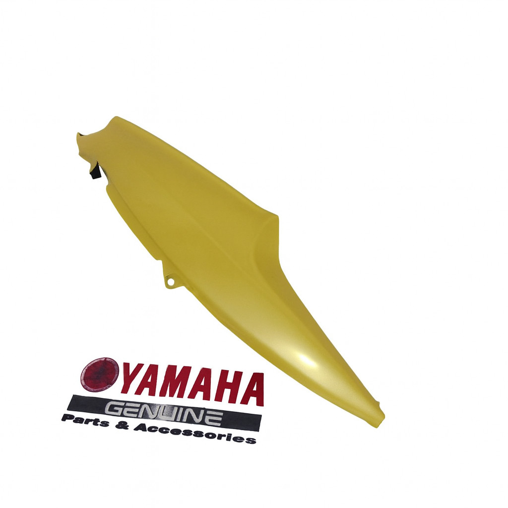 Cover Body bodi Belakang Kiri Yamaha Mio Lama Old karbu perama 2003 - 2008 Sporty Kuning Original 5T