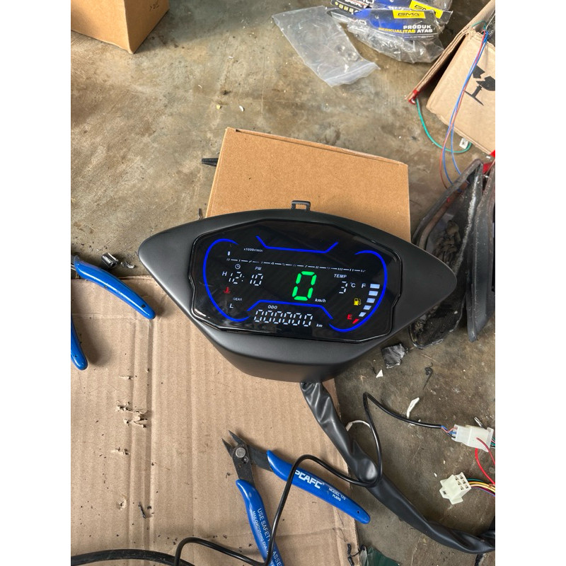 speedometer supra x 125 karbu supra batman