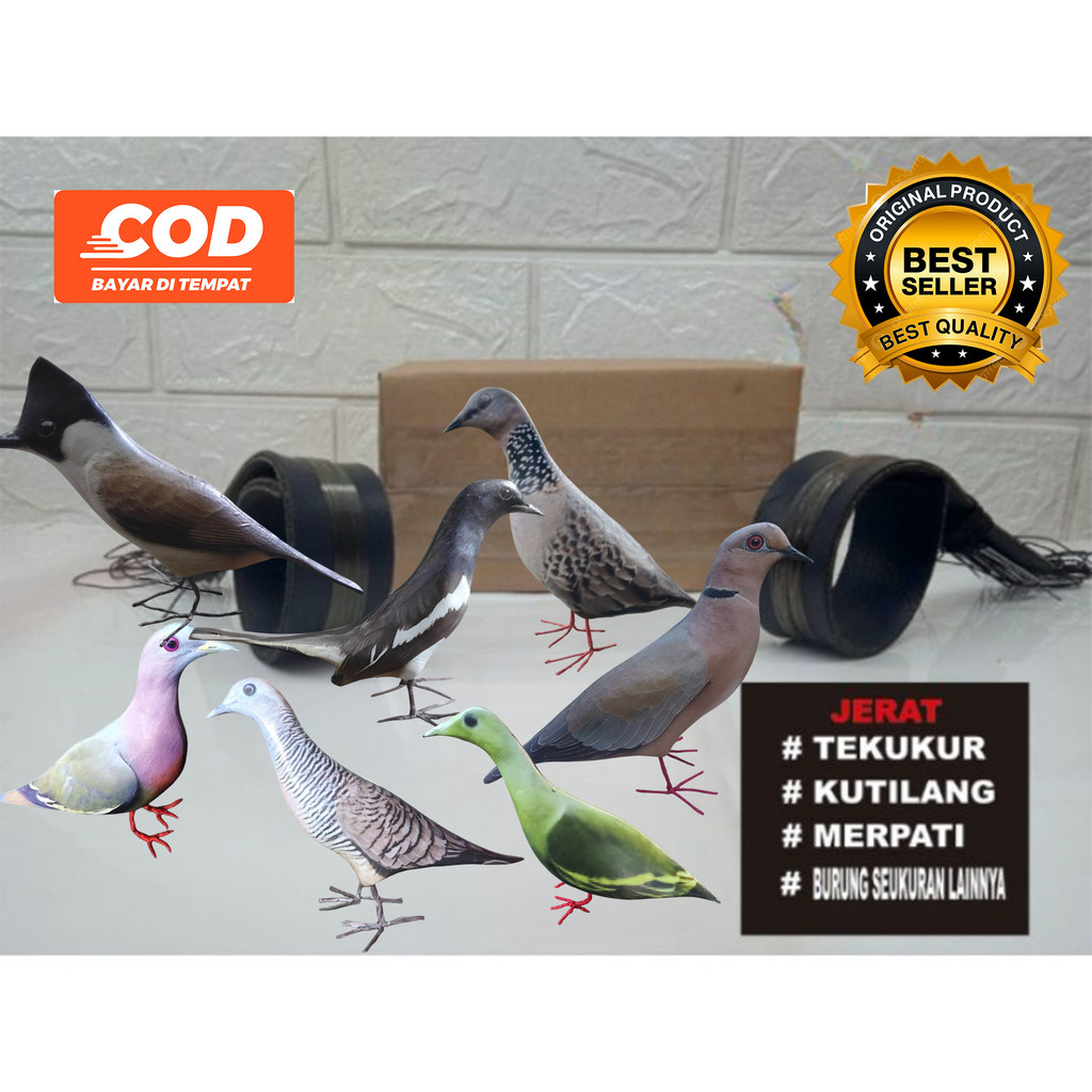 JERAT RACIK (21 TIANG) BURUNG TEKUKUR PUYUH MERPATI PERKUTUT BALAM KACER