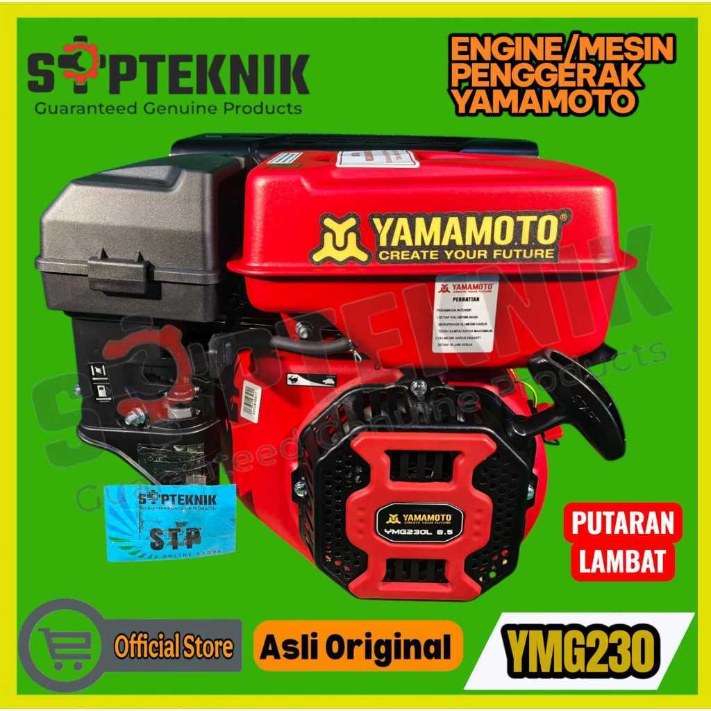 MESIN/ENGINE PENGGERAK BENSIN YMG 230 PUTARAN LAMBAT YAMAMOTO