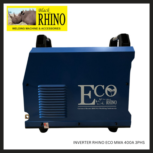 Mesin Las Inverter Rhino ECO MMA 400A 3PHS / RHINO Mesin Trafo Las Listrik ECO MMA 400A 3Phase