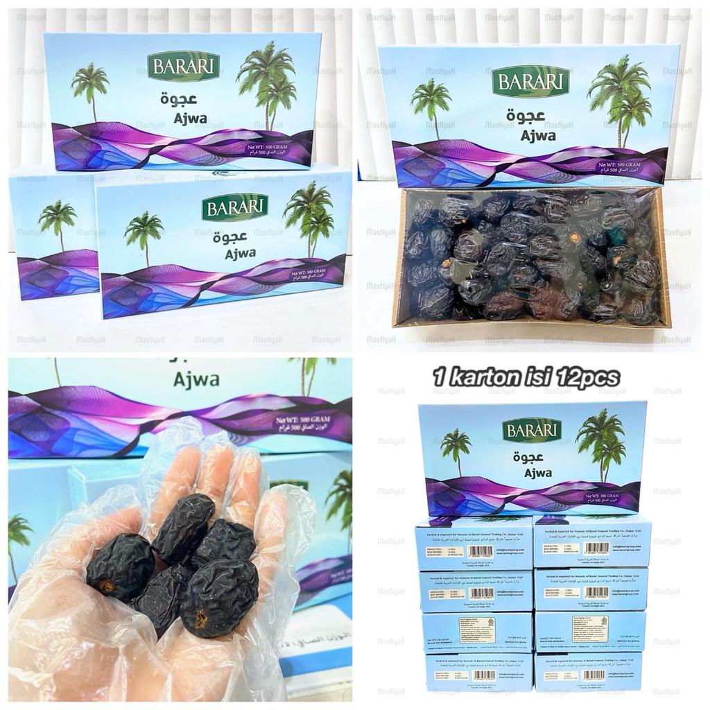 KURMA BARARI AJWA 3KG 1KG 500GR AJWA 3KG AJWA 1KG AJWA 500GR AJWA BARARI HAMPERS SOUVENIR OLEH OLEH