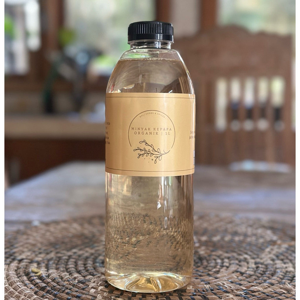 MINYAK KELAPA ORGANIK NON RBD 1 LITER ORGANIC COCONUT OIL