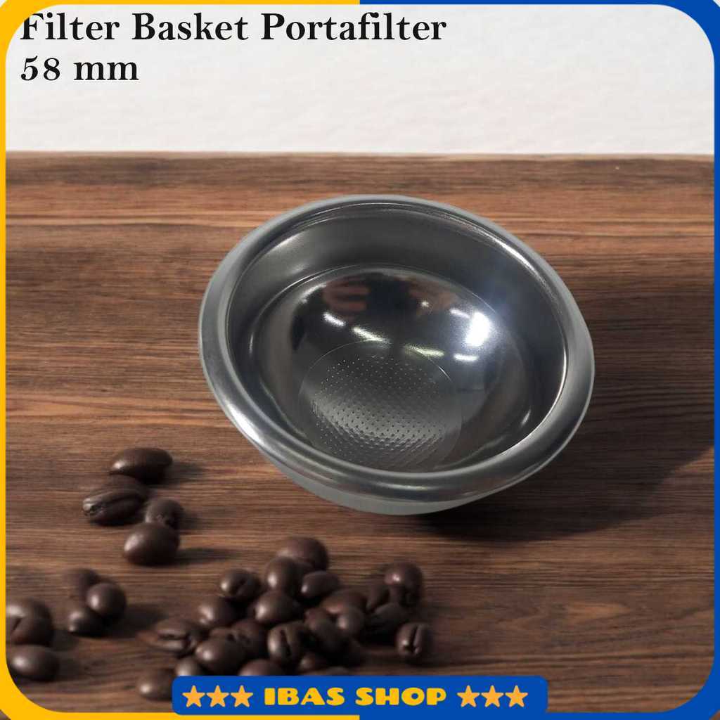 Filter Basket Portafilter Spherical Coffee Bowl 58mm 1 Cup - DWL-52P