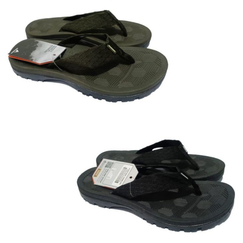 PROMO Sandal Eiger Bhardev Pinch Sole Black & Olive