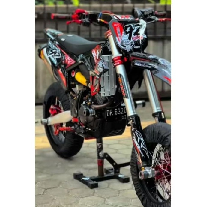 Stiker Decal Motor Honda Crf 150/Crf 450 Fullbody Superglossy  Design Simpel