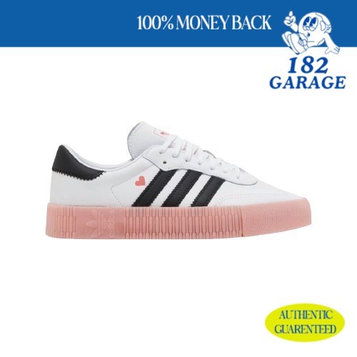 Sepatu Adidas Sambarose Valentine White Pink