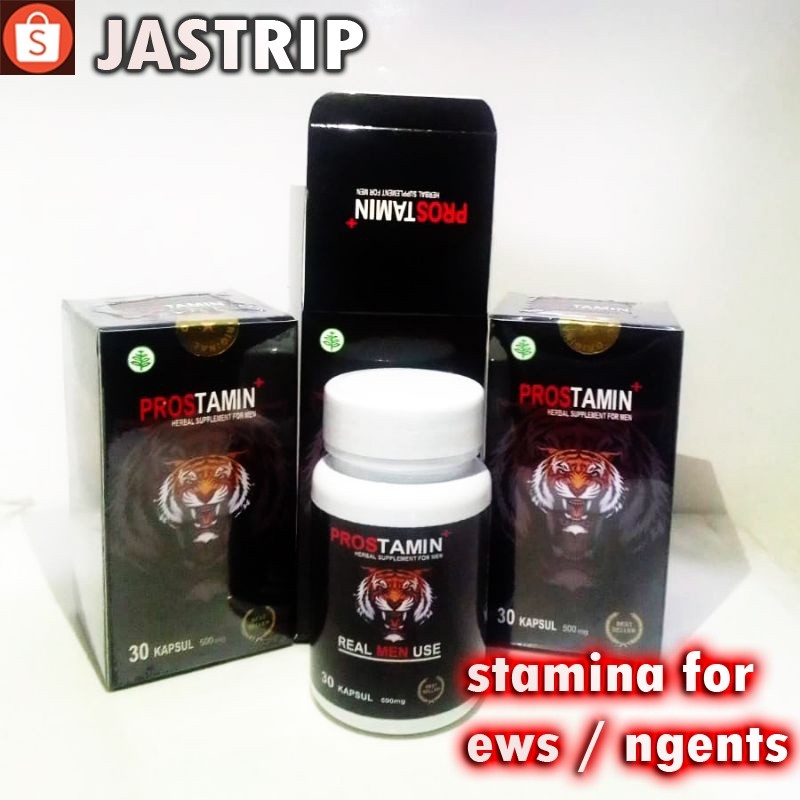 PROSTAMIN - Bangkitkan Energi Pria Seperti Raja Hutan / Obat Kuat Stamina Vitalitas Herbal