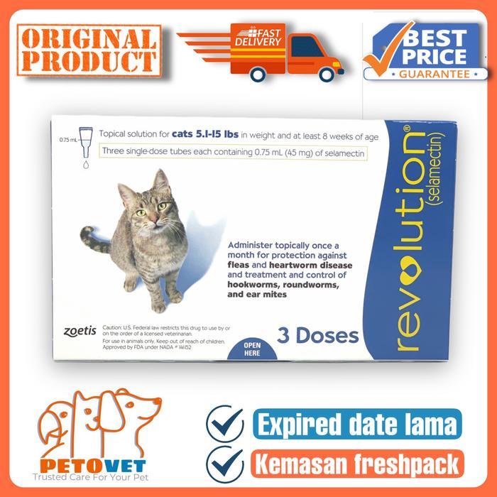Revolution cat adult / Obat Kutu Kucing Revolution