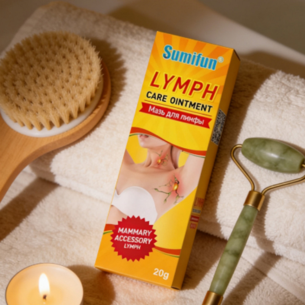 Krim Perawatan Sumifun untuk Area Ketiak & Leher - Formula Herbal untuk Kelenjar Getah Bening, 20g, 