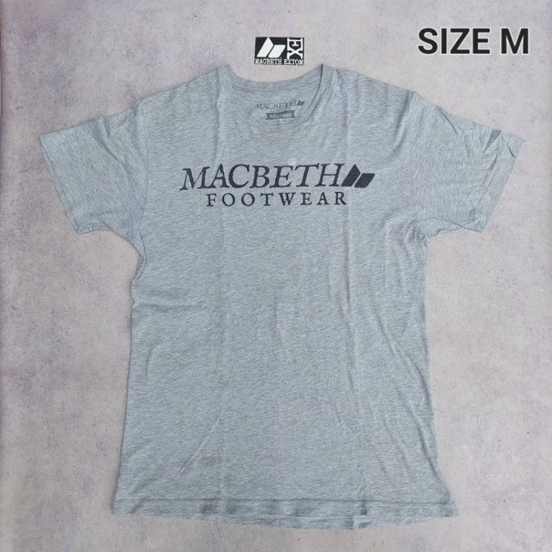 . Macbeth Tees Logo Vintage Size  M second