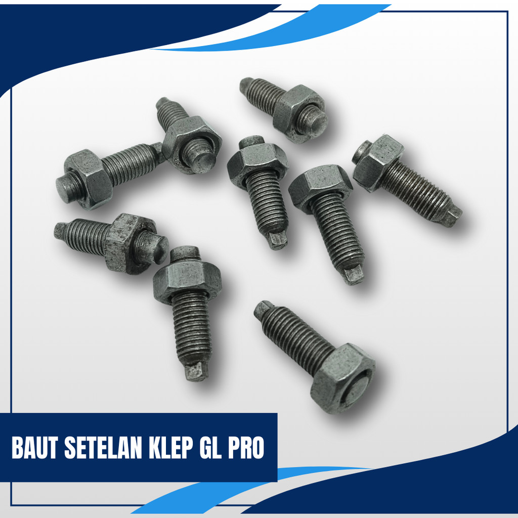 Baut Mur Stelan Setelan Klep GL