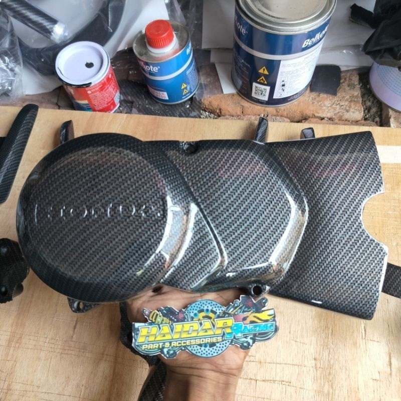 cover tutup kalter bak magnet kiri Honda win