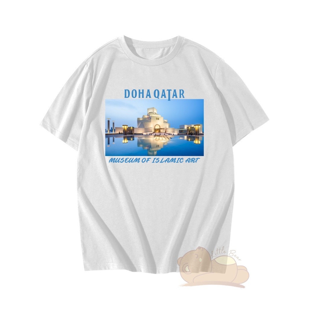 KAOS SOUVENIR NEGARA QATAR BANYAK MODEL, BAJU OLEH-OLEH QATAR-1