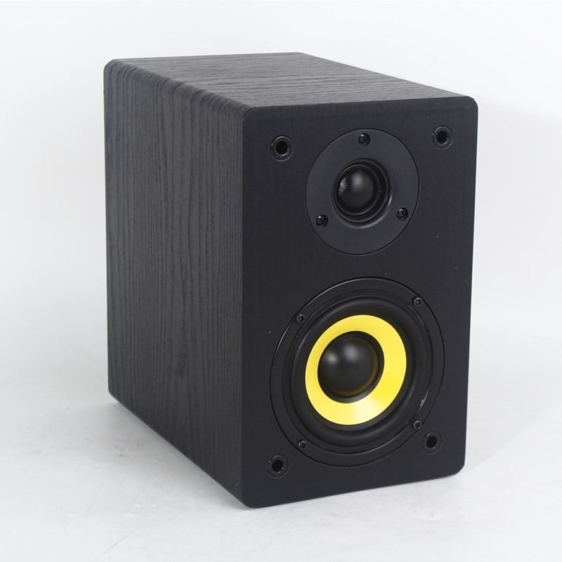 60W RMS Bookshelf Speaker 4Inch 2Way Sound Box HiFi 89dB Passive Loudspeakers 6Ohm Monitor Speaker F