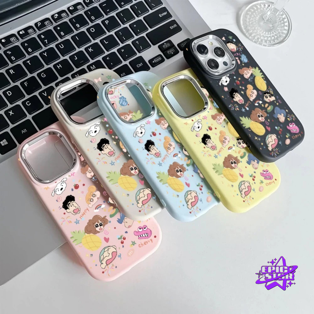 MISS CASE Bebek Kuning Graffiti dengan Karakter Casing ponsel Bahan silikon lembut Untuk Vivo Y36 Y1