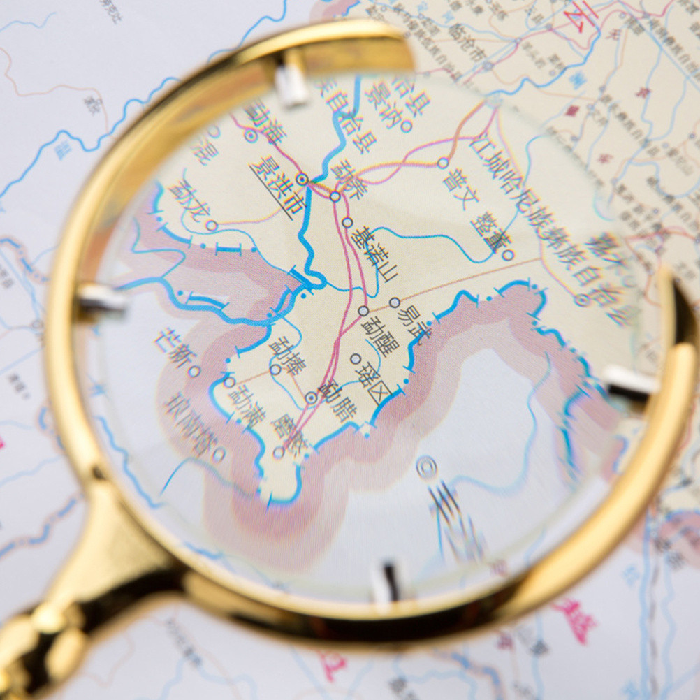 8x Handheld Magnifier Practical Design for Home Office Classroom Travel Magnifying Glass 8x Magnifie