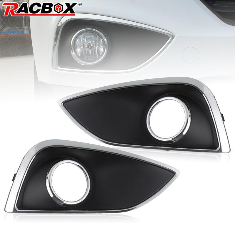 rome Front Bumper Fog Light Lamp Trim Cover Grille Frame Bezel for Hyundai IX35 / Tucson 2010 2011 2