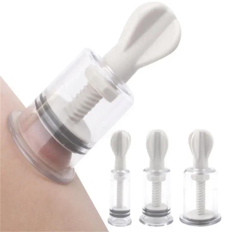 Vacuum Suction Cupping Cup Nipple Enhancer Massage Vacuum Cans Plastic Enlarger Suction Enlarger Bod