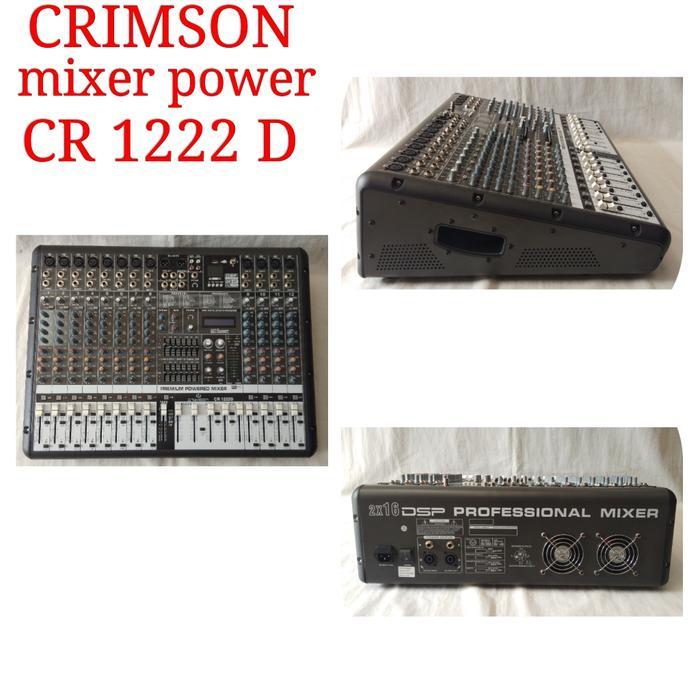 Power Mixer Crimson CR 1222D 12 Channel ORIGINAL