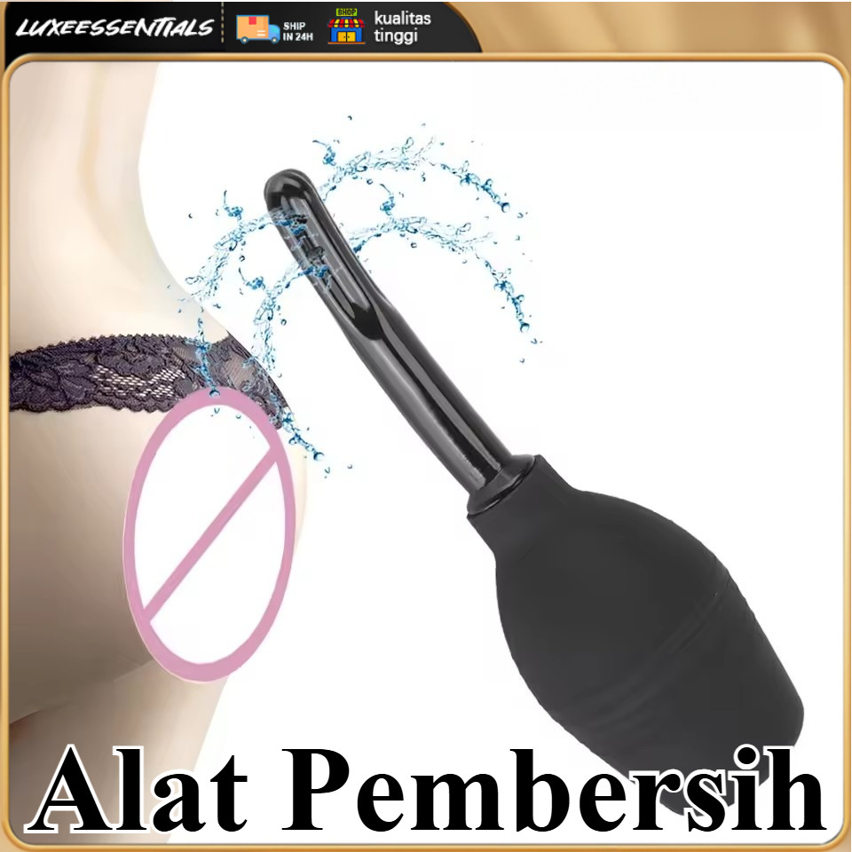 Alat Enema Pembersih Anus 310ml Alat Pembersih Anus Plug Douche Anal Lubang Dubur Miss V Pria Wanita