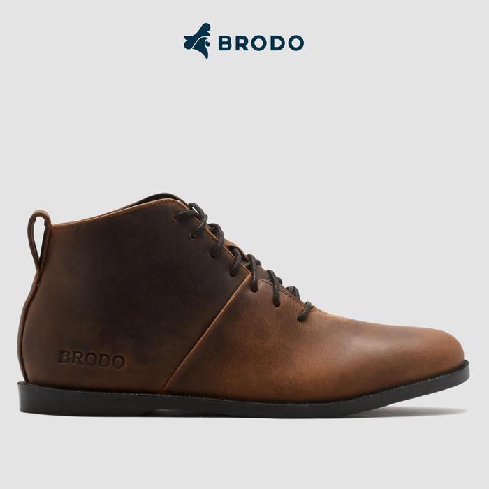 BRODO - Sepatu Signore Dark Choco BS - 39