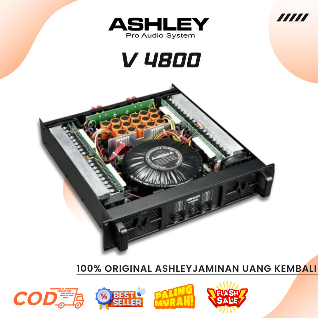 Power Ashley V 4800 Professional Power Amplifier