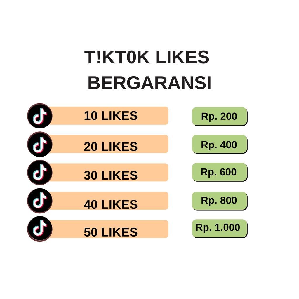 ️Like Tiktok.FYP Permanen No Drop Premium High Quality