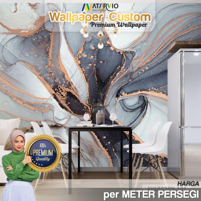 PROMO  Wallpaper Marble-Wallpaper 3D Custom Marble- Wallpaper Dinding Marble - TEXTURE