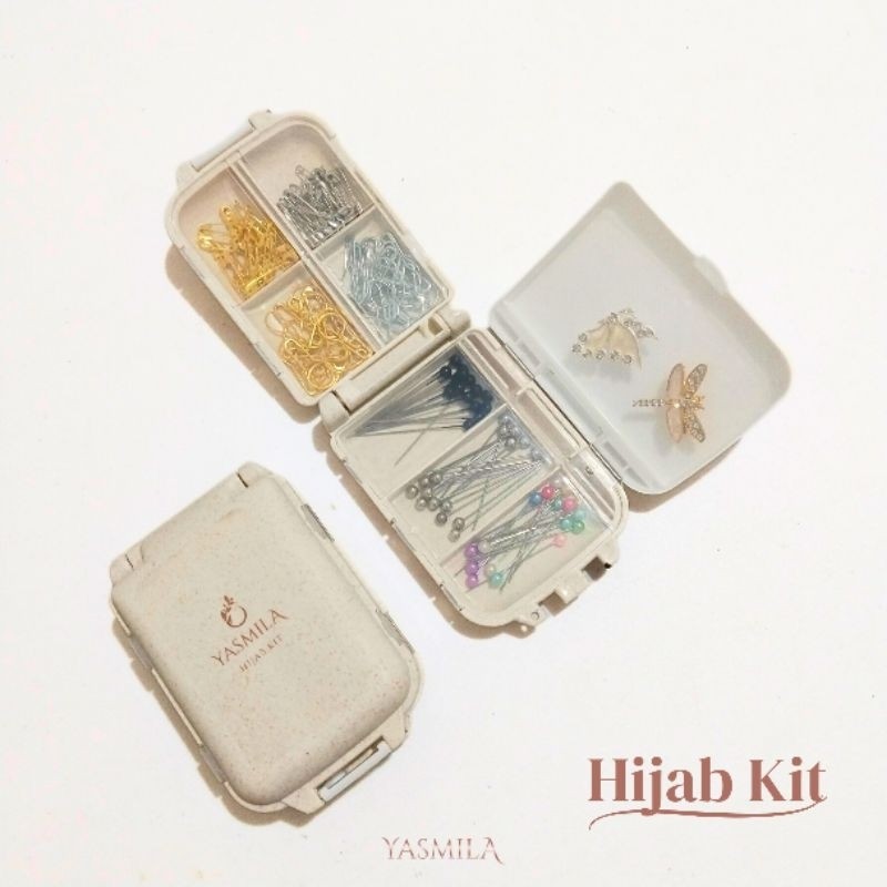 Hijab Kit l Compact Hijab Kit l Hijab Kit Travel l Box Accesories Hijab