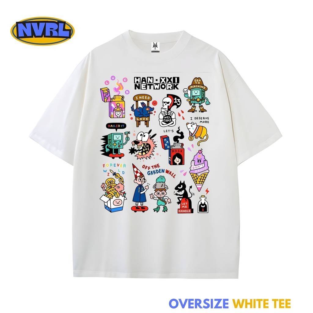 (COD) Kaos oversize cartoon network movie #2 vintage tee