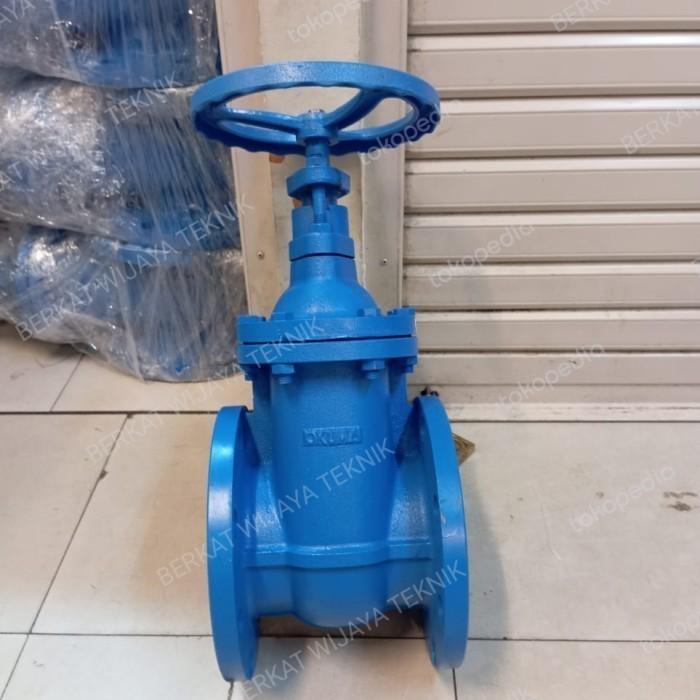 gate valve 8" (DN 200) jis 10k cast iron OKUMA