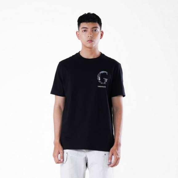 ORI Greenlight Kaos Pria Lengan Pendek Katun G Logo T-Shirt Short Sleeve OL-C140424