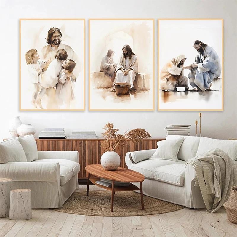 Hiasan Kamar Aesthetic  Dinding Tuhan yesus anak domba rohani Pajangan Wall Decor kristen hd  Kamar