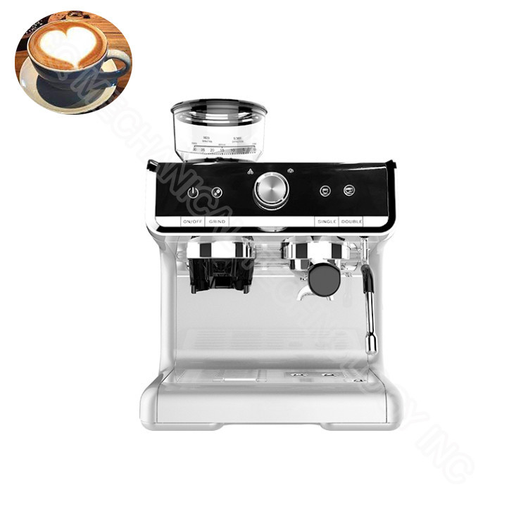Maker Coffee Machine Semiautomatic Espresso Machines With Grinder