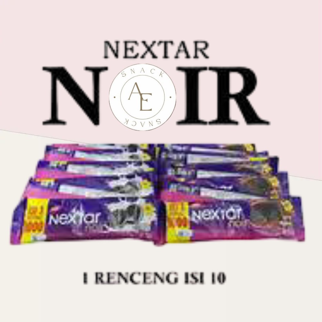 Nextar Noir Renceng - 18gr x 10pcs