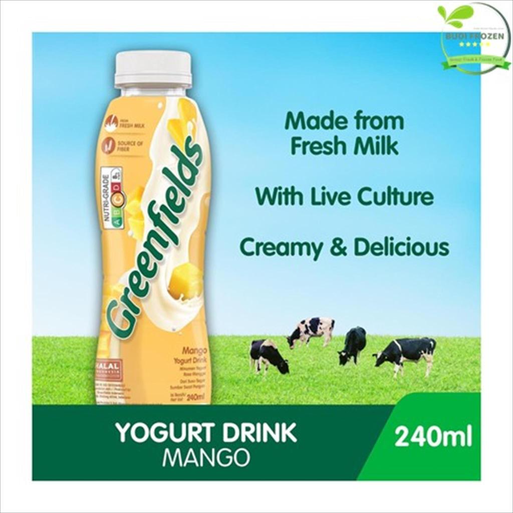 YOGURT DRINK MANGGO 240 ML - GREENFIELD