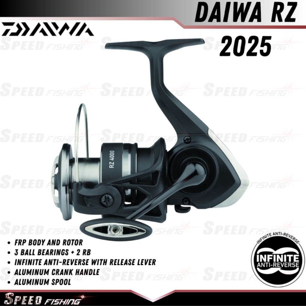 Reel Pancing Daiwa RZ 500 1000 2000 2500 3000 Spinning Daiwa RZ 2025