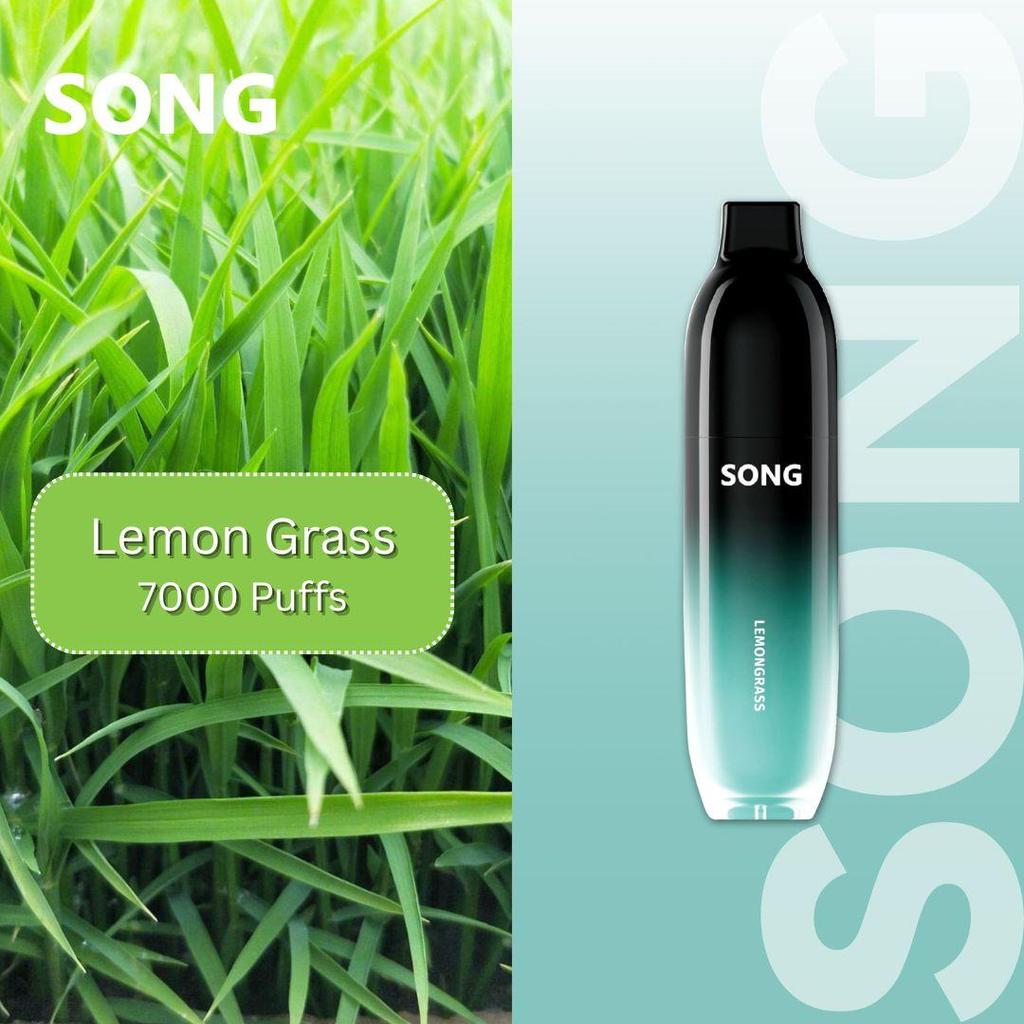 SONG CHARM - Lemon Grass 7000 Puffs Disposable Vape Pod