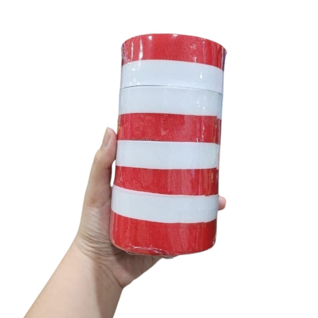 Pita Merah Putih 4cm Pita Bendera Indonesia 4cm 1 1/2inch