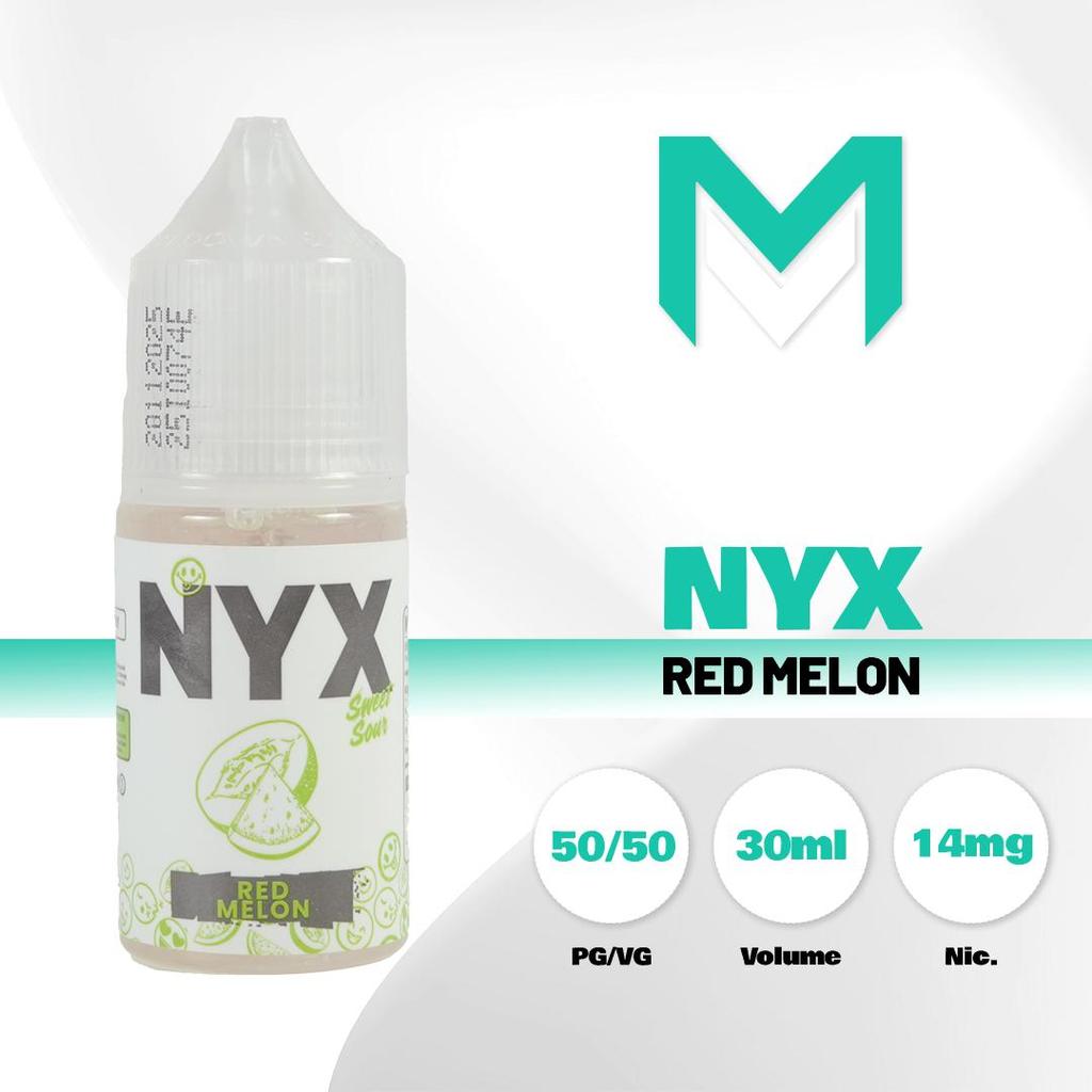 Liquid Vape NYX Sweet Sour Red Melon Pods Friendly 14MG 30ML By JVS