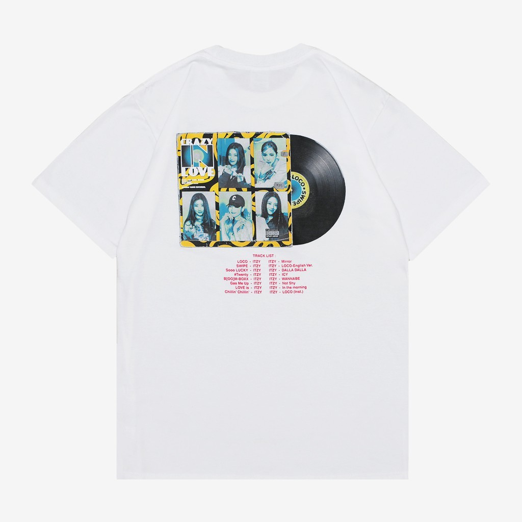 ITZY - CRAZY LOVE - White Tshirt